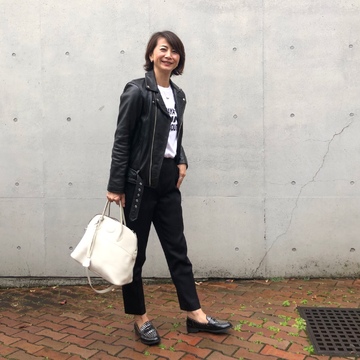 ライダースジャケットの季節