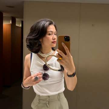 アクセでプチプラコーデを高見えコーデに格上げ