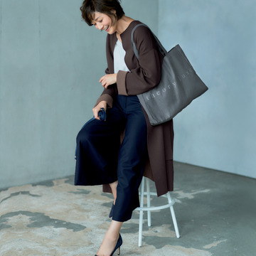 【特別付録】セオリーリュクスとのコラボバッグ ＂キャンバス風Bigトート＂