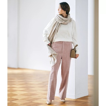 大人をきれいに見せる注目２ブランド！「LE BOUQUET」コーデュロイパンツ、「DÉPAREILLÉ×éclat」ファンシーツィードジレ