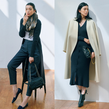 「カーディガンワンピース」はボタンの開閉で雰囲気チェンジ！体型カバーにも【頼れる二刀流ワンピース】