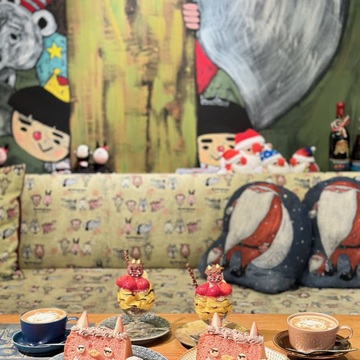 絵本の世界に浸れるカフェ♡