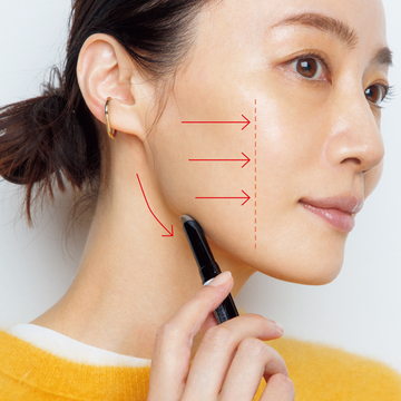 【骨格掘り起こしメイク】「たるみ引き締め」テクでフェイスラインくっきり