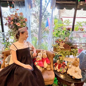 うさぎに恋して！ピーターラビットガーデンカフェ＠自由が丘