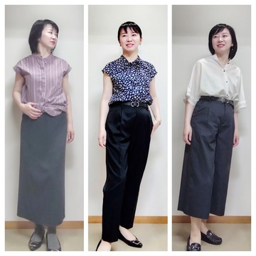 9月前半。アラフィフ秘書お仕事毎日服