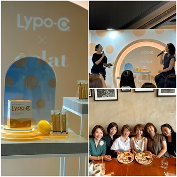 Lypo-C x éclat、亜希さんトークイベントとお洒落なカフェランチ