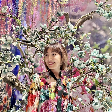 ♡初♡2024華組新メンバーで虎ノ門ヒルズの展覧会に！カムフラージュコーデにトライ