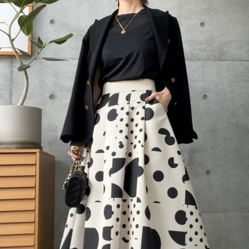 ホテルランチに♡ボリュームスカート