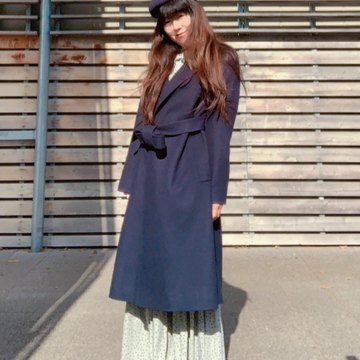 今シーズン購入したコートはネイビー