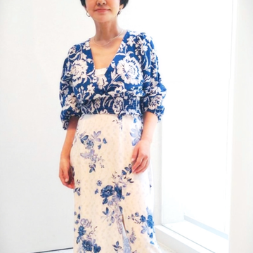 柄on柄、いま私の春夏お気に入りZARAコーデです✨