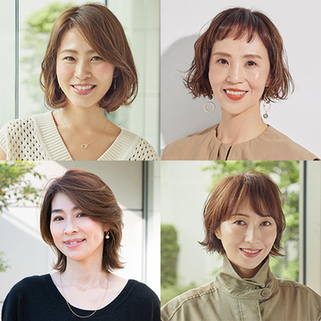 髪のハリ・コシ不足をカバー！髪質が柔らかくてもぺったんこに見えない「50代のボブヘア」