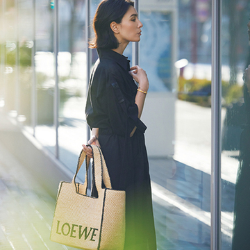 【2023年最新かごバッグ】職人の手仕事が光る「ロエベ」のかごトートバッグ