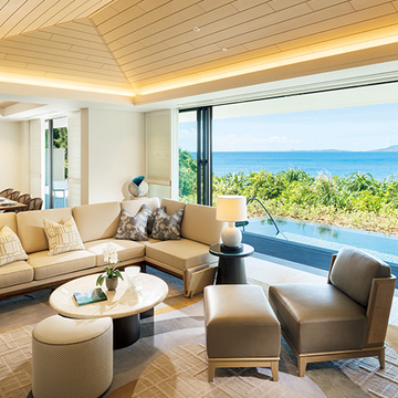 プライベートプールと温泉つき！人気のラグジュアリーホテル「ハレクラニ沖縄」【親子で行くならこの宿へ】