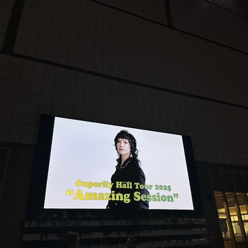 superflyのライブへ　ファッションコーデ