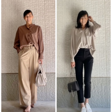 この春の新定番シャツコーデ