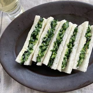 有元葉子さんの大反響メニュー！コリコリっとした食感とバターの組み合わせの「きゅうりサンド」