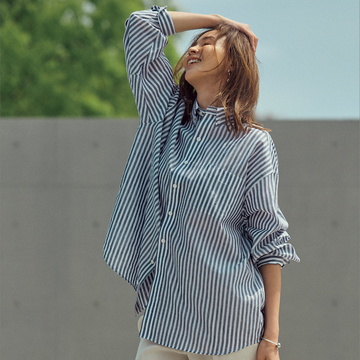 【大人に必要な極上ゆるパンツ】センタープレス入りならカジュアルシャツと合わせてもモダンに