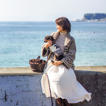 冬のカゴバック