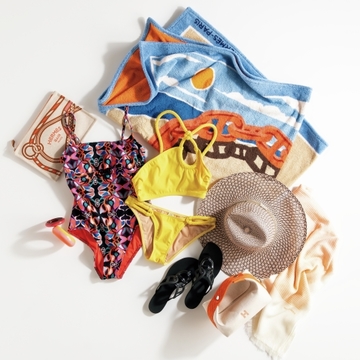 エルメスの水着＆夏小物はチアフルな逸品が勢ぞろい！【大人の水着スタイル】