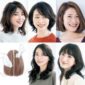 似合う髪型が見つかる！長さ別の「ヘアカタログ」が人気【50代髪型人気ランキングTOP10】