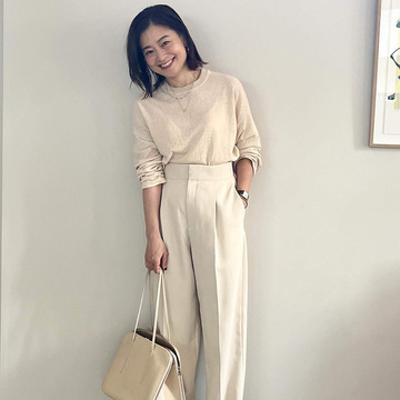 50代が今すぐ真似できる！ファッションエディター三尋木奈保さんの「淡色ワントーンコーデ」の極意