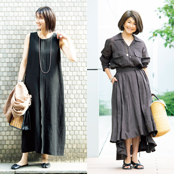 涼しくても華やか&きちんと見えするコツをおしゃれプロが伝授【Jマダムの“涼”感SNAP】