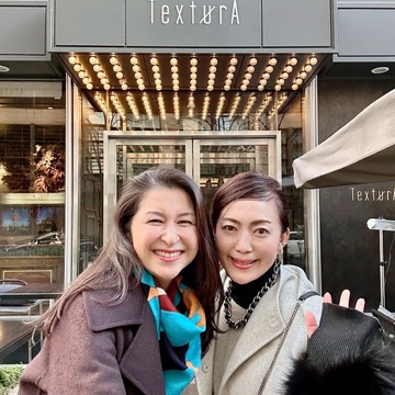 ロングジレコーデで新年ランチ♡