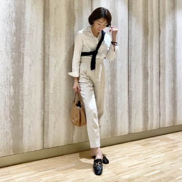 New in !  N.O.R.Cのテーパードパンツ＆ZARAのスリッポン