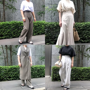 大ヒット中【uncrave WHITE×eclat】人気4アイテムを実際に着てみました！