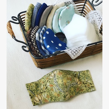 家族の布マスク作り 〜家時間⑤