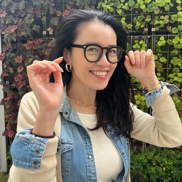 GUの眼鏡で気分を変えて♪絶品！季節のフルーツカッペリーニ