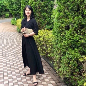 お値段以上な黒ワンピ