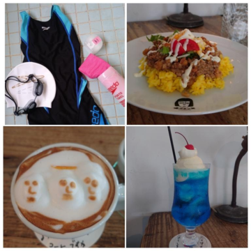 🏊プールのあとのお楽しみ🍴