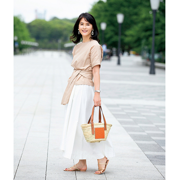 エクラ 華組のリアルコーデ拝見！ Jマダムの「夏の白コーデ」　五選