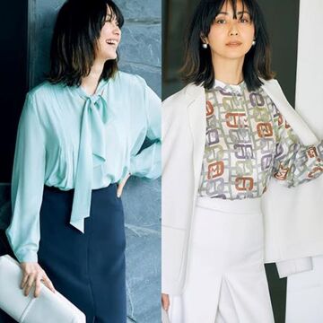 働く50代エグゼクティブ女性のための「画面映え」ブラウス