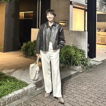 ユニクロのタックワイドパンツでモダンチャイニーズレストランへ