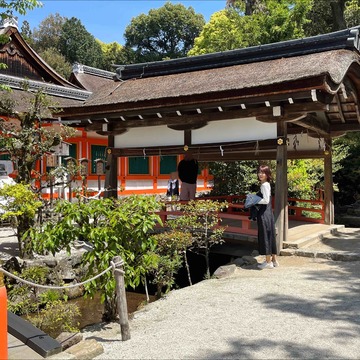 新緑間近の京都へ。