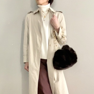 ふわもこのフェイクファーバッグ♡