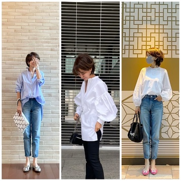 お気に入りシャツstyle☆3コーデ