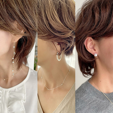 50代の耳もとがキラリ華やぐ！ショートヘアとピアスのコーディネートのコツとは？