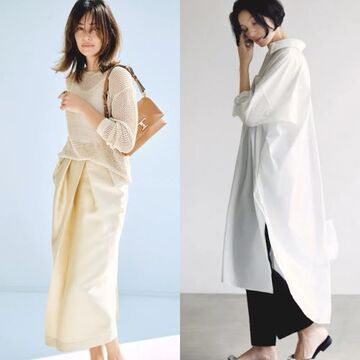 清涼感のある大人の初夏スタイル【50代の1週間コーデ】