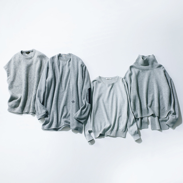 リッチ感も、幸福感も同時にかなう！大人が選ぶべきライトグレーのニット4選