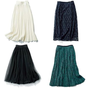 50代の女らしい「華やぎスカート」コーデ  photo gallery