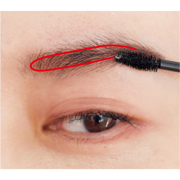 アラフィー世代が悩む「ボサボサ眉」、透明マスカラで中央に集めて解決！