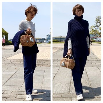 UNIQLOコーデがリッチカジュアルに大変身！1日の寒暖差にも負けない春のお出かけスタイル