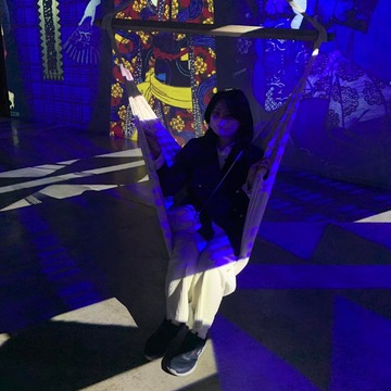 浮世絵の中に入り込めちゃう！角川武蔵野ミュージアム。浮世絵劇場へ。