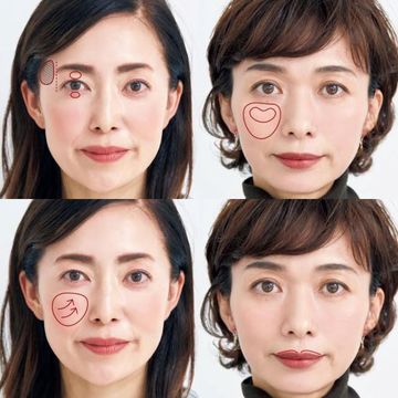 50代の顔立ちが変わる「錯覚メイク」たるみ＆頬のゆるみをなかったことに！