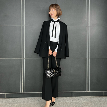 華やかブラウスで六本木 鮨名店へ