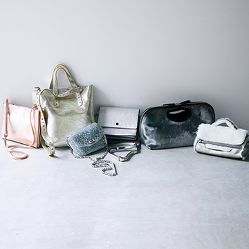 実はコーデの優等生！ 毎日使える「キラキラバッグ」【キラキラで華やぐ】