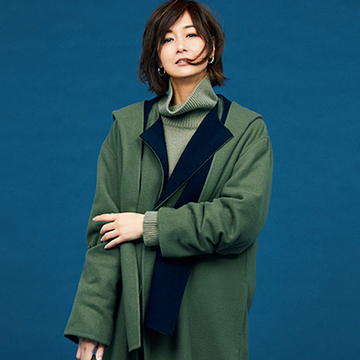 「ブラミンク」のコートでさりげない素敵さ＆女らしさを！【つかず離れずシルエット①】
